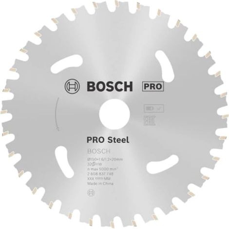 Bosch PRO Steel Cordless Circular Saw Blade 150x20mm 32T