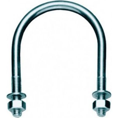 Étrier acier zingué série légère tube 89 mm 8 mm LEVAC 5271KG