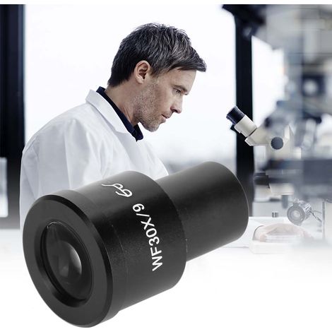 GWF001 wf30X/9 Oculaire grand angle 23,2 mm, lentille oculaire de microscope, longueur focale 9 mm (1/5)