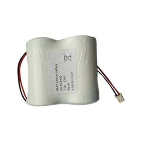 Saft Batteria 7,2V 13Ah compatibile GT Casa Alarm 130016 - Centrali GT 3000 sirene 3480