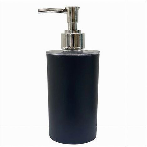 Cleafe - Dispenser Porta Sapone Liquido Colore Nero Accessorio Per Arredo Da Bagno 79193 - (1/2)