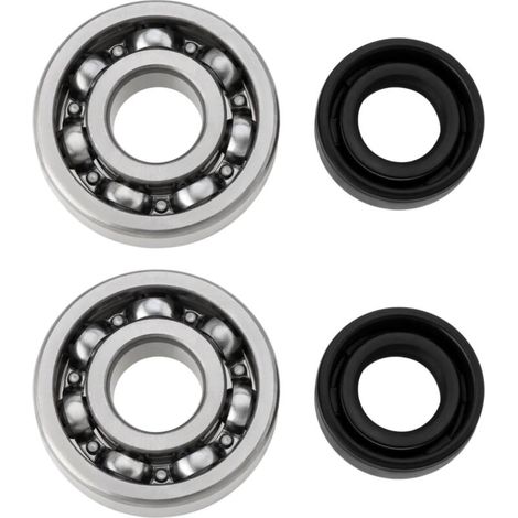 Kurbelwellenlager und Wellendichtringe – 2er-Set, kompatibel mit Stihl BG56, BG66, BG86, SH56, SH85, SH86 – Reparatur 9503 003 0246