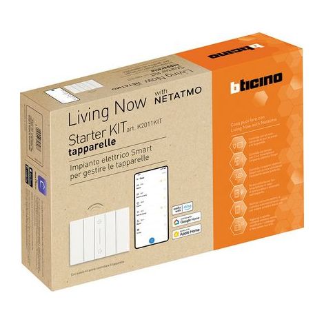 Starter Bticino Living Now K2011KIT Kit per gestire le tapparelle