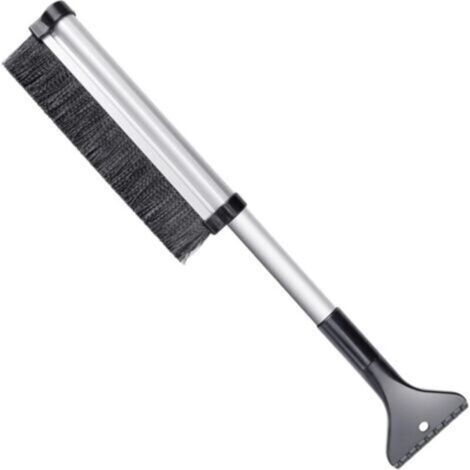 Brosse à neige et grattoir à glace extensible de 24 pouces pour voitures, camions, fourgonnettes et VUS. Rétractable de 24 à 17 pouces pour un rangement facile. (1/5)