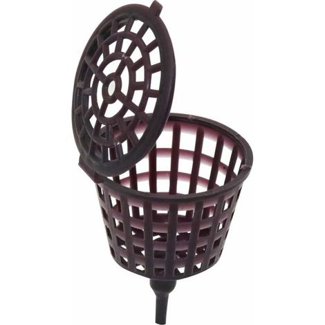 100 piezas portátil Bonsai Tool cubierta de fertilizante fertilizante de plástico caja de cúpula cestas de fertilizante para plantar jardines agrícolas (1/5)