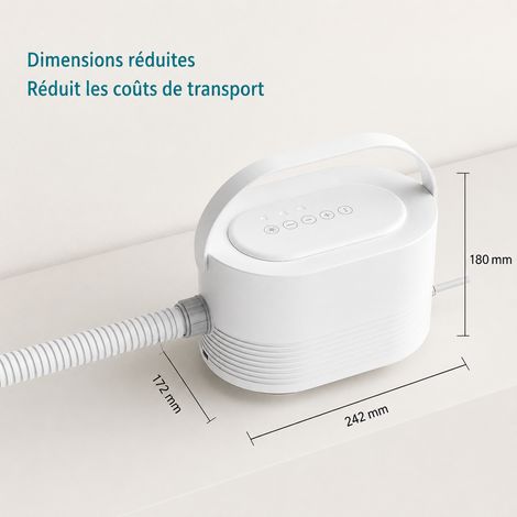 Bain à bulles chauffant pour baignoire SPA 550W Blanc prise américaine 110V, 31 × 34,5 × 19,6 cm, 3,6 kg – Livraison gratuite