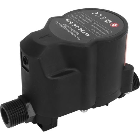 Pompe de surpression automatique à induction silencieuse pour douche, salle de bain, DC24V, prise UE 100-240V (1/5)
