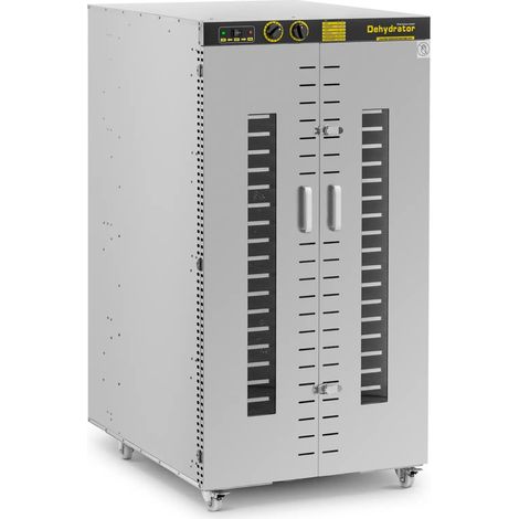 Essiccatore alimentare professionale da 5850 Watt 24 vassoi acciaio inossidabile lega di alluminio PVC vetro temperato acciaio inossidabile 140008889