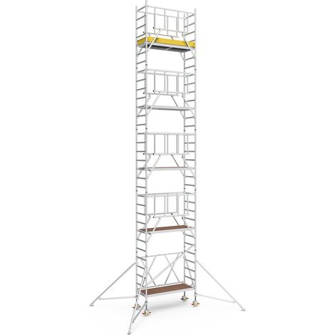Iller Klappgerüste mit Sicherheitsaufbau 0,75x1,80m 10,45 m AH (1/2)