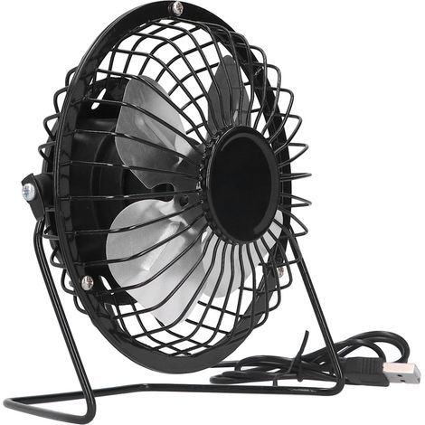 Ventilateur de Camping Solaire Rechargeable USB - Rafraîchisseur d'Air Extérieur Portable (1/5)