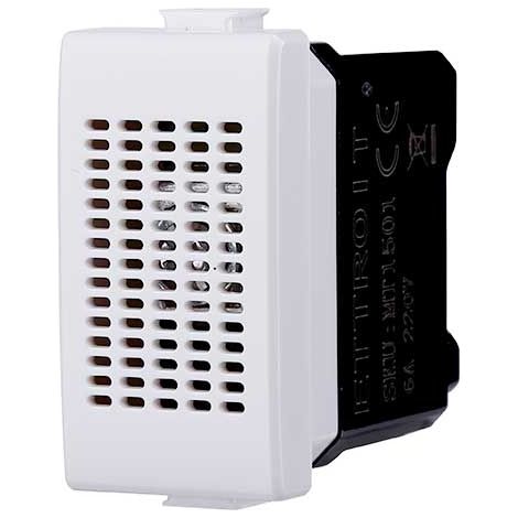 Sonnerie de bronze Bticino Matix 6A 230V couleur blanc