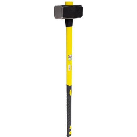 Maza Con Mango Fibra Vidrio 4 Kg. Cabeza Forjada, Con Anillo Anti Vibración, Maza / Porro (1/3)
