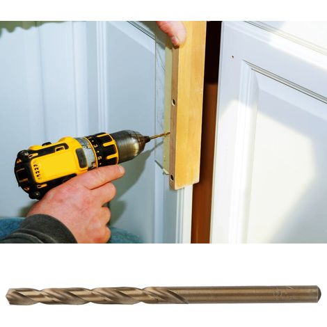 Boîte de 10 forets HSS, forets à métaux, pièces pour outils électriques, 4,5 mm (1/5)