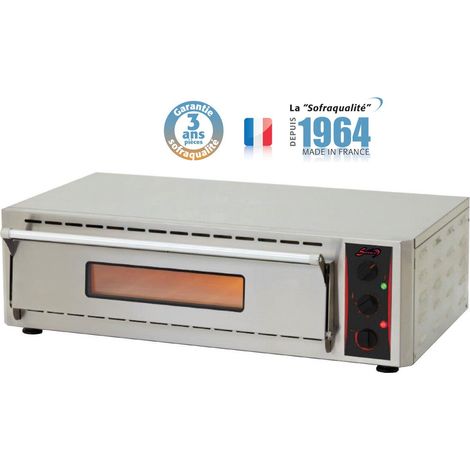 Four à pizza électrique extra-large quartz infrarouge - 1 chambre - Sofraca