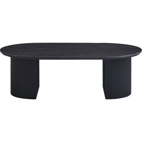Couchtisch VAGOS – Farbe dunkelbraun – Rechteckiger Couchtisch 120x70 cm – MDF – Modernes Design (1/5)
