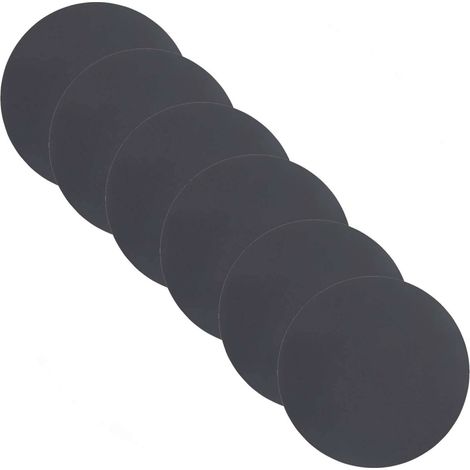 Lot de 6 sets de table ronds en vinyle TENOR (1/3)