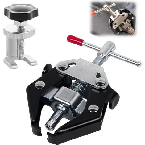 Extractor de rodamientos de 2 piezas, extractor de buje ajustable, extractor de rodamientos de acero de alto carbono, extractor de brazo limpiaparabrisas, extractor de rodamientos (1/4)