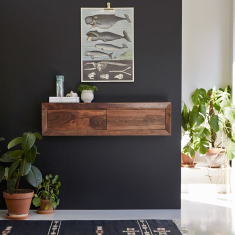 Console murale en bois de palissandre 120 Villa (1/5)
