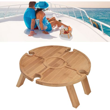 table de bar pliante portable d'extérieur (1/5)
