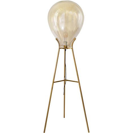 Anais Stehleuchte 1xe27 h.143xd.50cm cognac