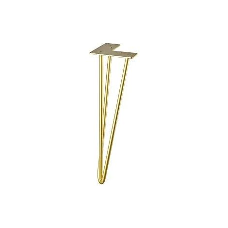 Hettich Hairpin 40 x 12 x 12 cm Stahl gold - 1 Stück Hairpin