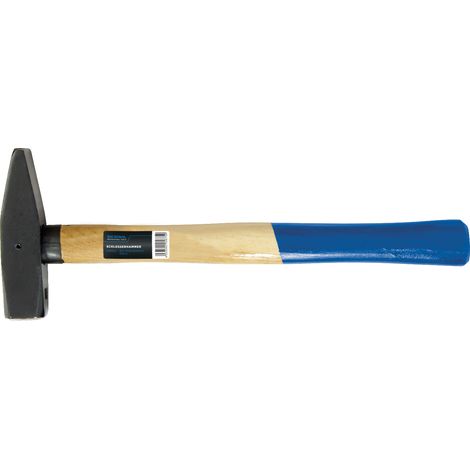 SW-Stahl 50905L Schlosserhammer mit Stielschutz I Werkzeughammer aus Hickoryholz I Hammer mit Kopfgewicht 500g I Hammerstiel Schutz (1/5)