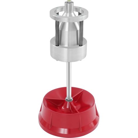 HAUTOUR Équilibreur de roue à bulles portable avec niveau à bulle, machine d'équilibrage statique, changeur de pneu de voiture (1/5)
