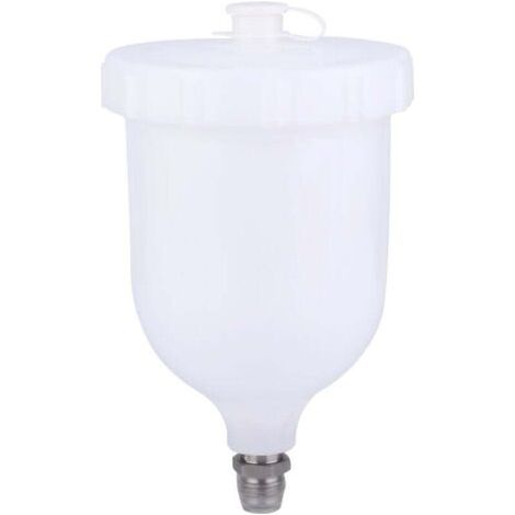 Pot de peinture de 600 ml pour pistolet à peinture, godet en plastique pour pistolet à peinture Evilbiss T EKNA Pro Pri FLG