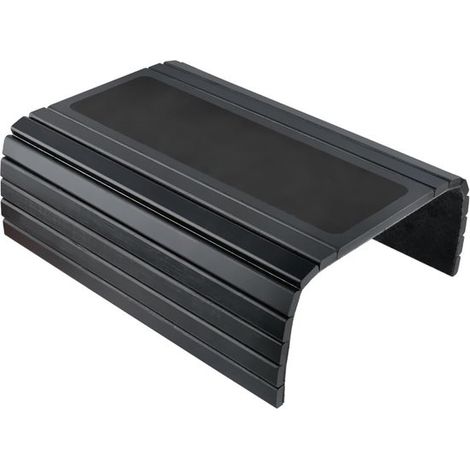 Bandeja de banco de madera flexible de 34 x 41,5 cm，soporte flexible para reposabrazos，para banco con base antideslizante (1/5)
