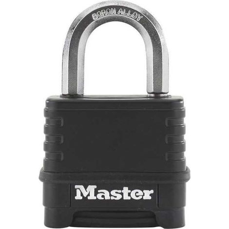 Master Lock Cadenas a combinaison Excell Zinc 57 mm Noir M178EURD