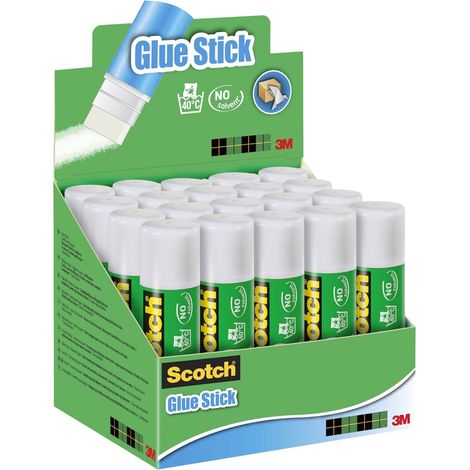 Bâton de Colle Permanente, 20 Bâtons par Présentoir, 21 g par Bâton (1/5)