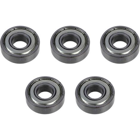 10 roulements à billes à gorge profonde étanches à double blindage 6000Z/6000ZZ, 26 mm x 10 mm x 8 mm (1/4)