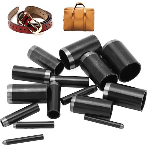1-15mm Punch Set for Leather, Hollow HSS Cutters for DIY Repair (1/5)