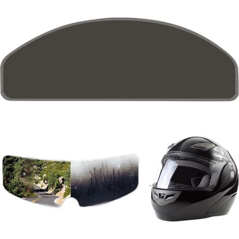 Motorcycle Helmet Visor 1 Motorcycle Helmet Sun Protection Film Universal Easy to Install Compatible with Various Helmet Models (Dark Grey) (1/5)