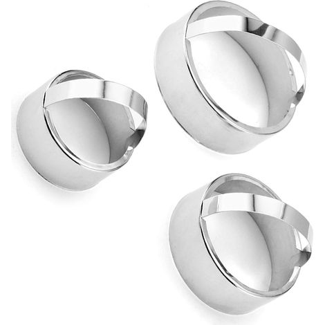 Emporte-pièces classiques (acier inoxydable, lot de 3) (1/5)