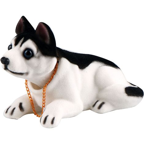 Chien Chat Ornement Secouant Tête Figurine Animale Mignonne Déco Tableau Bord Bureau Table Basse Lot Type3 (1/5)