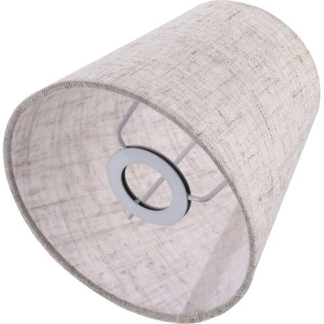 1 Stück Leinenlampenschirm, Pendelleuchte, Wandlampenzubehör, Staubschutzhülle, kleiner Lampenschirm für Tischlampen und die