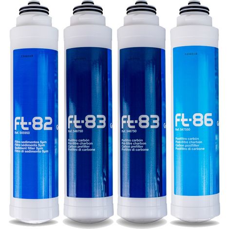 Recambio de Filtros Osmosis Alison, Artesia 24, Lady Vap tipo FT line
