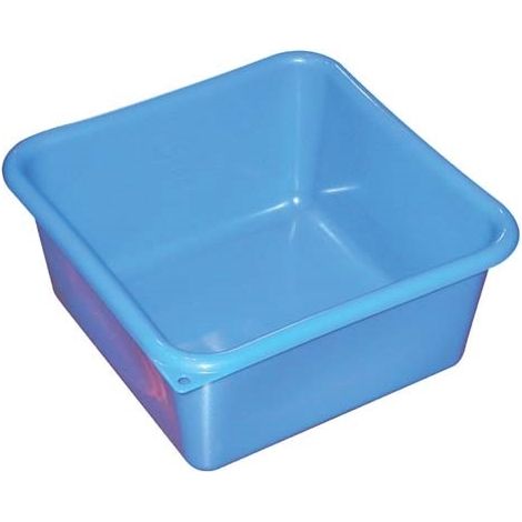 ALUMINIUM ET PLASTIQ CUVETTE CARREE 15L 38CM BLEU 1086815 (1/2)