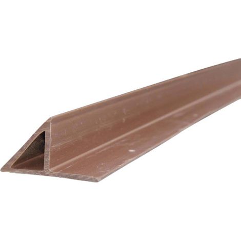 Moncoffrage – Liteau triangulaire PVC renforcé 10 x 10 mm – Chanfrein de 15 mm pour béton – Paquet de 100 ml – Maintien optimal dans l'angle