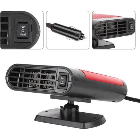 Chauffage de voiture Portable 24V, ventilateur de refroidissement, dégivreur de pare-brise d'hiver, désembuage (1/5)