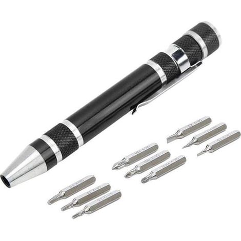 Stylo tournevis multifonction - BOXBRICO - 9 en 1 - Magnétique - Portable - Ergonomique (1/5)