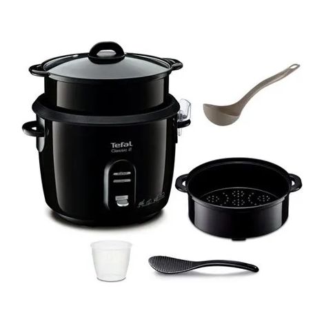 Tefal Classic 5L Reiskocher Schwarz mit Dampfkorb