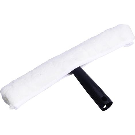 Raclette à Vitre Professionnelle Outil de Nettoyage de Vitres avec Chiffon Absorbant Manche Amovible pour Nettoyage Fenêtres Salle de Bain Usage Résidentiel et Commercial (1/5)