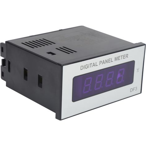BERM Digital-Einbaumessgerät mit digitaler Anzeige, Spannungs- und Strommessgerät DF3 DC500V (1/5)