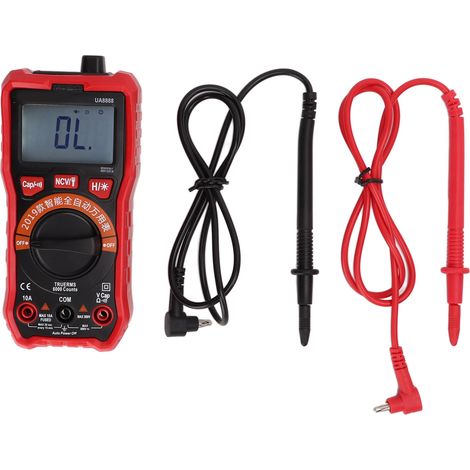 Multimètre numérique intelligent automatique à pince, écran LCD, mesureur de tension portatif, testeur électrique universel (1/5)