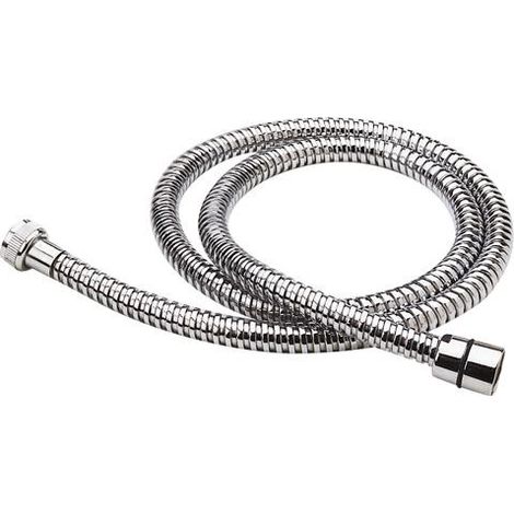 Flexible inox chromé, double agrafage 1,50m ROLF