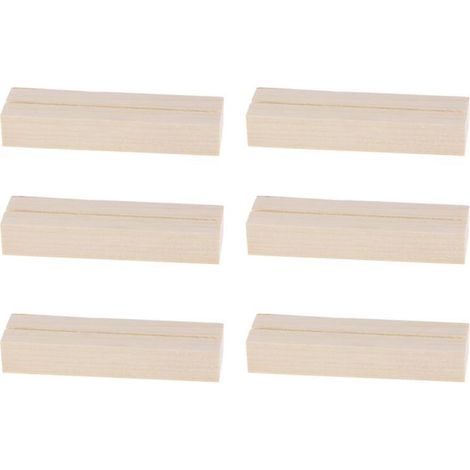 12 porte-photos en bois (1/3)