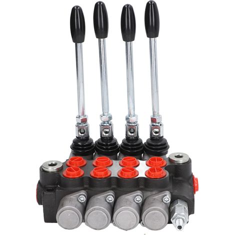 Distributeur hydraulique directionnel P40 4OT 4 voies, 16.2MPa, 1/2in, double effet, pièces mécaniques pour engins (1/5)