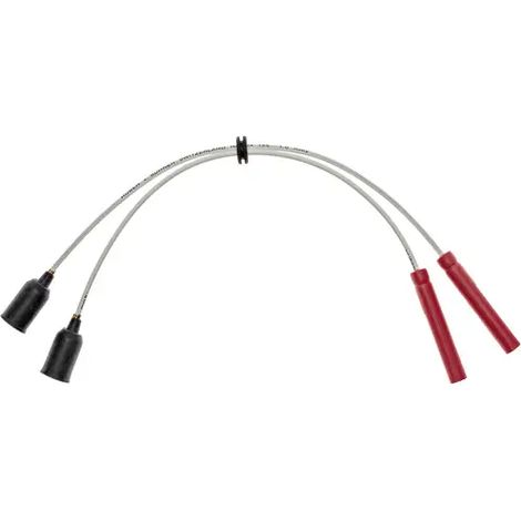 BRÖTJE Juego de cables de encendido kompl. 255 largo en ambos lados conector 4 mm iso, 612616